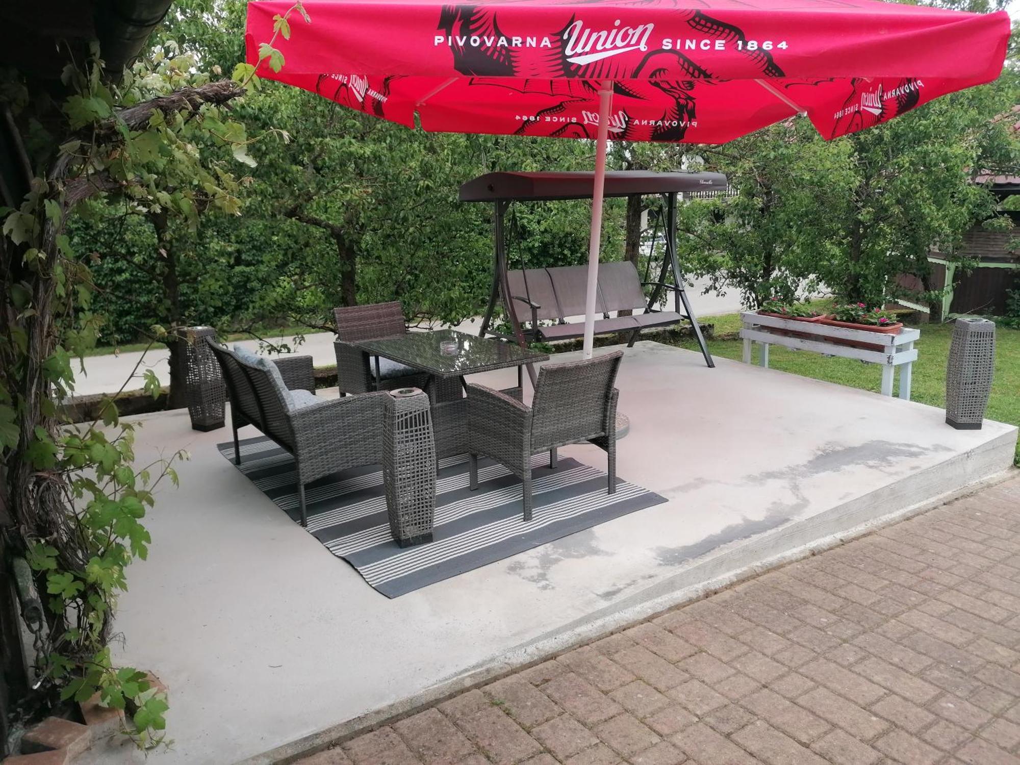 Вилла Domacija Malnarjevi Villa Slavina Экстерьер фото